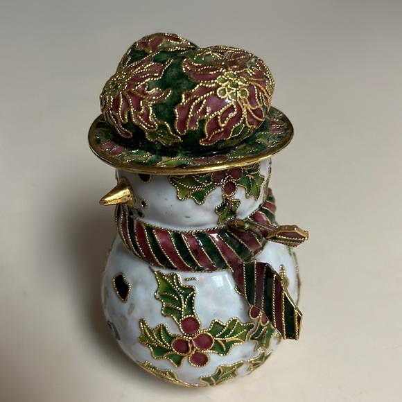 Cloisonné Snowman - Picture 8 of 12